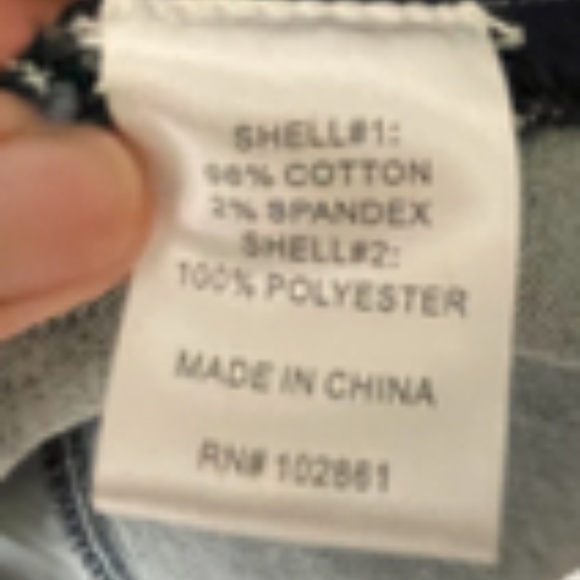 (NWOT) ADORE Raw Hem, Long line, Embellished Denim Jacket - Picture 6 of 7